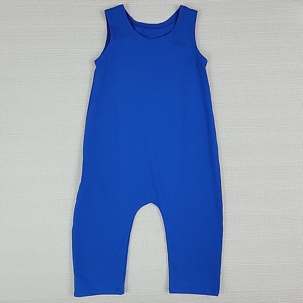 June and January stretch‎ tank pants romper 0-6M